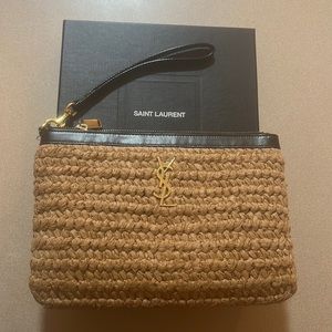 Saint Laurent wristlet